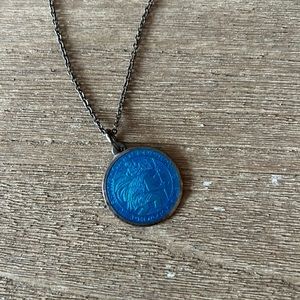 Sterling Silver St Christopher Pendant